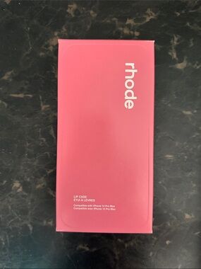 RHODE Pink Lip Case - Vibrant Pink Protective Cover